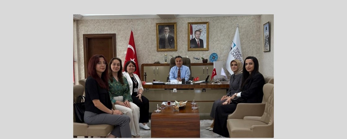 Rektörümüz Prof. Dr. Fatih YILMAZ' a Teşekkür Ziyareti